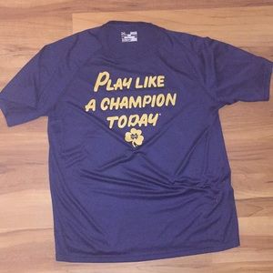 Notre dame athletic shirt